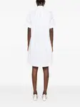 Поплиновое платье мини Peserico, белый - фото 4