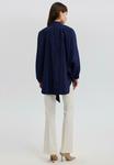 Блуза Touché Privé Blouse, Navy Blue/Dark Blue - фото 3