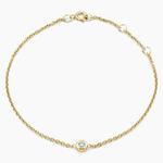 Браслет с бриллиантовой оправой Brilliant Earth - фото