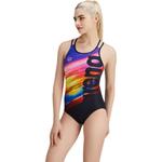 Купальник цельный женский Arena, синий - фото 6