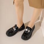 Лоферы женские с низким верхом Vedullar, черный - фото 12