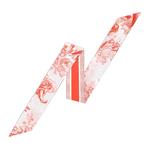 Шёлковый шарф DIOR оранжевый - фото