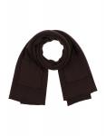Шарф Alpha Studio, темно-коричневый - фото