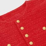 Пиджак женский Celine, красный - фото 3