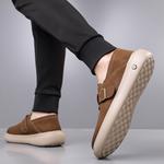 Повседневные туфли мужские Captain illy, хаки - фото 9