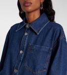 Джинсовая рубашка oversize от ami de cœur Ami Paris, Indigo - фото 4