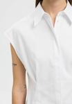 Блуза Selected Femme KURZARM, Bright White/White - фото 4