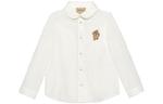 Рубашка детская Gucci, белый - фото