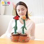 Плюшевая кукла танцующее животное Mocha duck, белый - фото 10