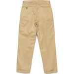 Брюки плиссе с вышивкой в виде сердца HUMAN MADE, белый - фото 4