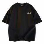 Футболка унисекс HUANQIU, темно-серый (фирменный логотип HUANQIU на груди) - фото