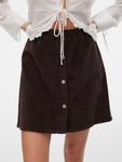 Мини юбка VERO MODA VMETTA, Chocolate - фото 6