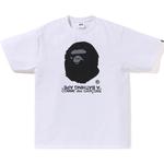 A BATHING APE Футболка CDG Collaboration FW24 унисекс белая - фото