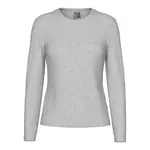 Лонгслив Pieces Maria, серый - фото 3