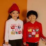 FILA KIDS Джсидиси свитшот legend red для подростков - фото 11