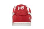 Кроссовки BAPE Bapesta 'Suede Pack - Red', красный - фото 8