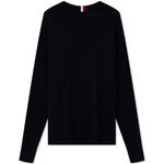 Джемпер с вышитым монограммой Tommy Hilfiger, синий - фото 4