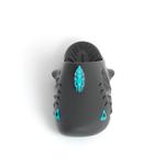 Сабо Sharkicks Mule с закрытым носком унисекс Helloslippers, черный - фото 4