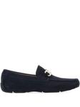 Ferragamo мокасины Gancini, синий - фото
