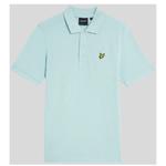 Поло Lyle & Scott, светло-голубой - фото 3