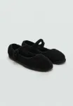 Подростковые балетки Mango Kids, Black - фото 2