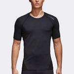 Футболка мужская черная Adidas, черный - фото 3