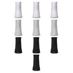 Низкий носок Solid, набор 10 пар Memoi, White Gray Black - фото