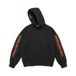 Толстовка Supreme Woven Patches Hooded Sweatshirt, Black - фото 2