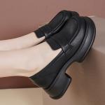 Лоферы женские черный Reivantix - фото 5