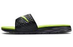 Шлепанцы и сланцы Nike Benassi Solarsoft Black/Volt - фото