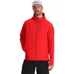 Толстовка мужская Gridweb Shellfleece Spyder, красный - фото 5