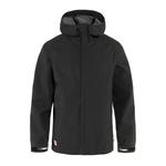 Мужской походный дождевик Fjallraven, черный - фото