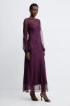 Платье Twinset, фиолетовый - фото 2