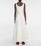 Длинное джинсовое платье Chloé, White-Beige 2 - фото 3