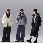 Женская черная куртка LiNing CF Tracing Down - фото 6