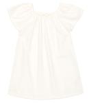 Хлопковая ночная рубашка Chloé, белый - фото