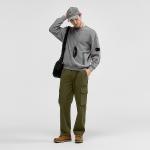 Свитшот мужской CAT, серый - фото 5