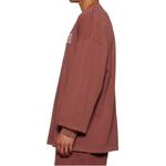 Heavy Longsleeve Tee Fear Of God Essentials, малиновый - фото 6