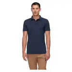 Поло с коротким рукавом Mammut Logo, синий - фото