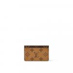 Держатель карты Louis Vuitton, коричневый - фото