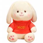 Sweatshirt Nice Rabbit Milk Squirrel Dolls Plush Doll Barbne, синий - фото 3