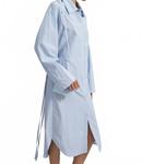 Платье Sacata миди в синем цвете Brunnera Blue SAMSOE - фото 5