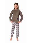 Пижама NORMANN, серый - фото