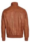 Кожаная куртка БУЛЕОНАРДО Bugatti, коньячный - фото 3
