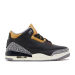 Кроссовки Air Jordan Wmns Air Jordan 3 Retro 'Black Gold', черный - фото