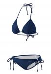 Треугольное бикини BECO, темно-синий - фото 3