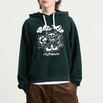 Толстовка Global Shock Brain Dead, Forest Green - фото 2