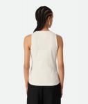 Cotton ribbed tank top BOTTEGA VENETA, мел - фото 3
