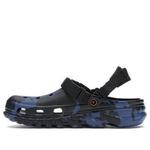 Кроссовки post malone x duet max clog 'blue camo' Crocs, черный - фото