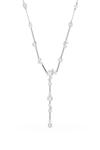 Ожерелье CONSTELLA Swarovski, серебряный - фото